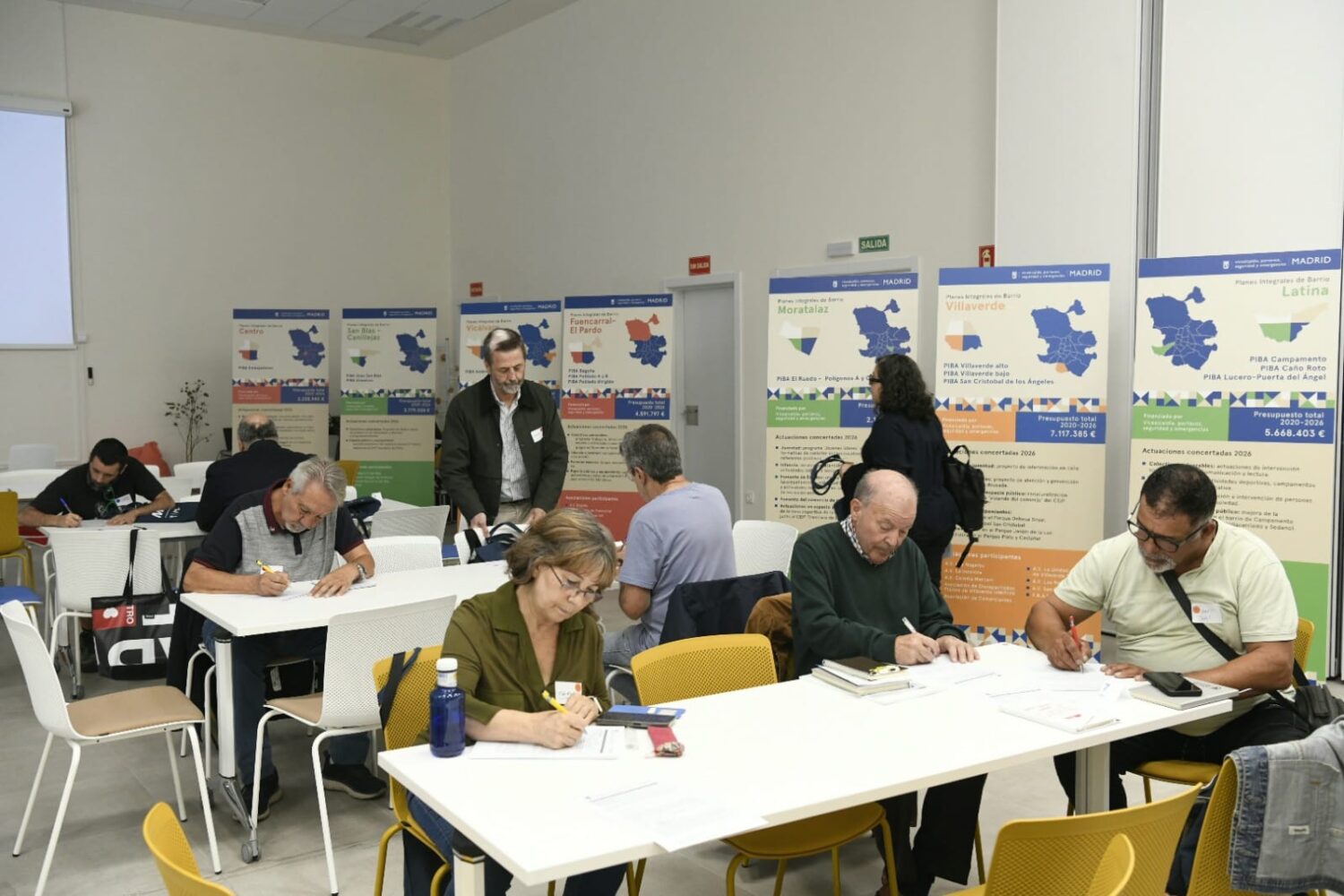 Taller de buenas prácticas de los Planes Integrales de Barrio (PIBA) celebrado en 2025. Imagen de archivo