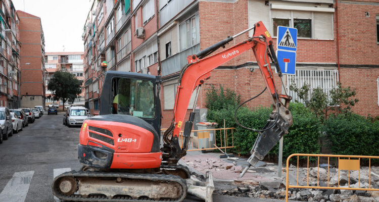Inicio de las obras de reurbanización en la Colonia de Puerto Chico