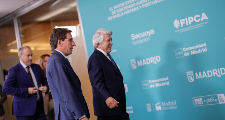 José Luis Martínez-Almeida en la inauguración de la sexta edición de Iberseries & Platino Industria