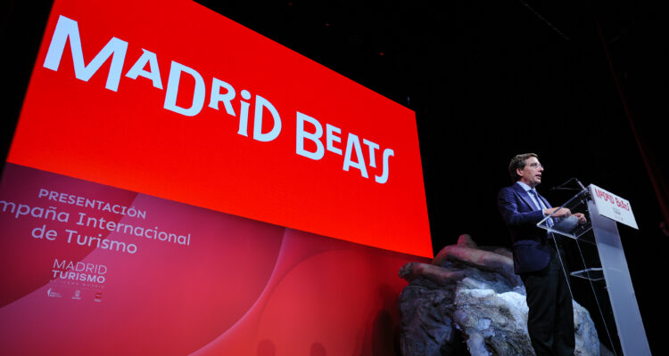 Almeida presenta la nueva campaña internacional de turismo ‘Madrid Beats’