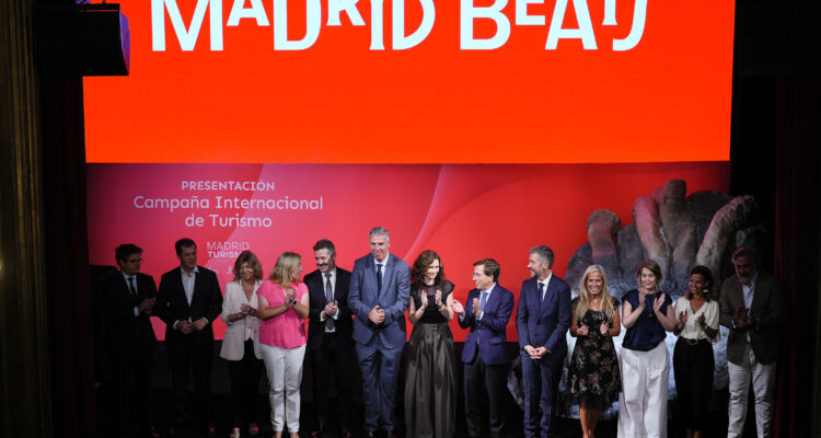 Almeida presenta la nueva campaña internacional de turismo ‘Madrid Beats’