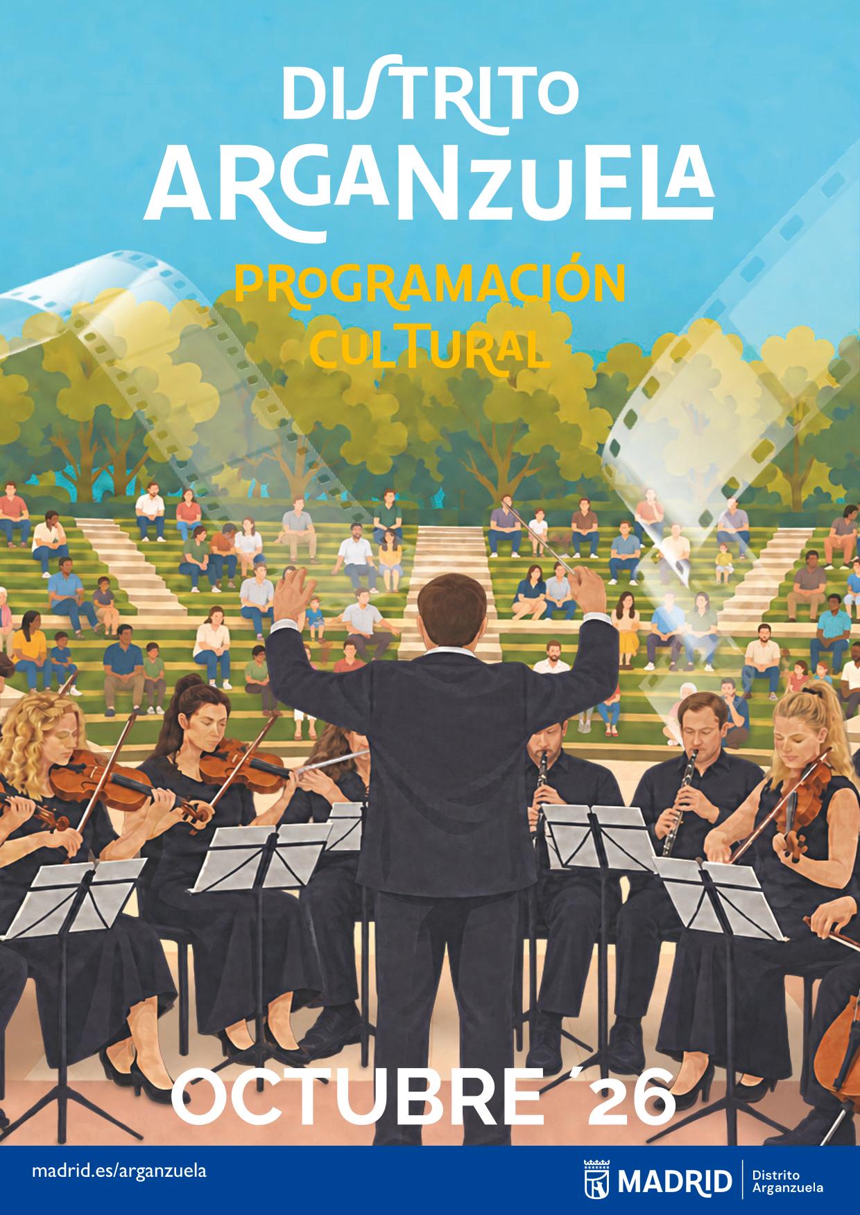 Imagen de la programación cultural de Arganzuela en octubre