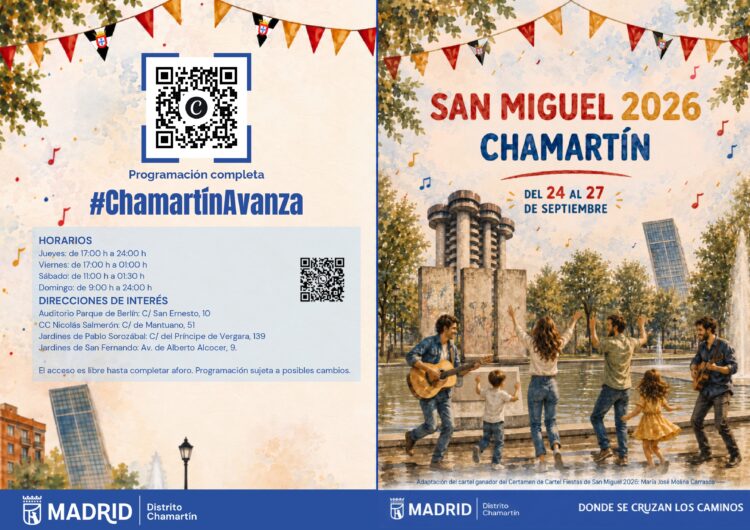 Cartel de las Fiestas de San Miguel 2026