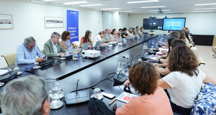 Reunión del Consejo de las Mujeres de la Ciudad de Madrid