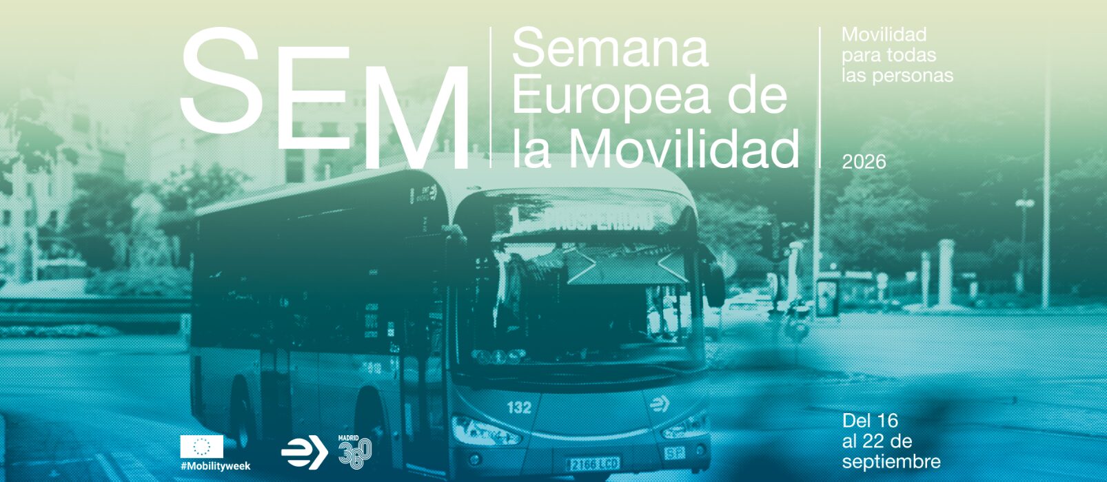 Cartel de la Semana Europea de la Movilidad 2026