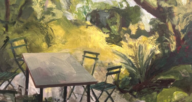 Una de las obras de la exposición 'Jardines'
