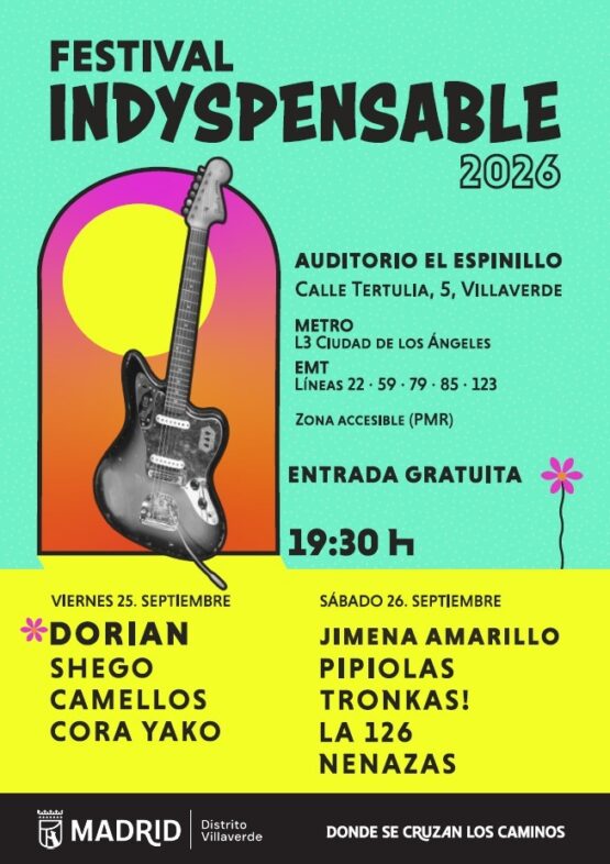 Cartel del festival indyspensable