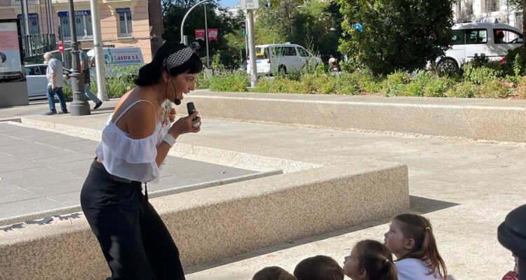 Animadora infantil de 'Yo Leo en Chamberí'