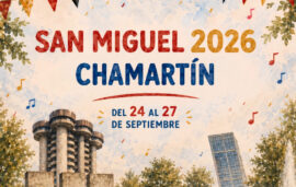 Cartel de las fiestas de san miguel de Chamartín