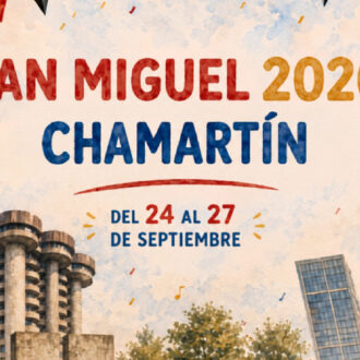 Cartel de las fiestas de san miguel de Chamartín