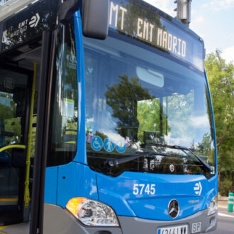 Autobús de la EMT. Imagen de archivo