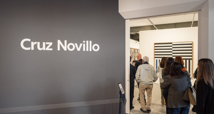Entrada de la exposición ‘Cruz Novillo’ en CentroCentro