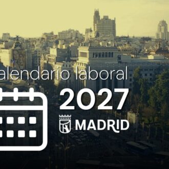 Calendario laboral de 2027 en Madrid