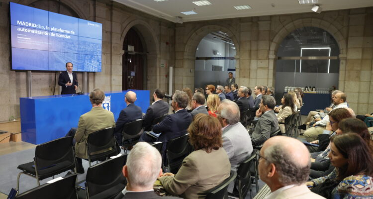 Carabante en momento de la presentación de MADRIDdbp