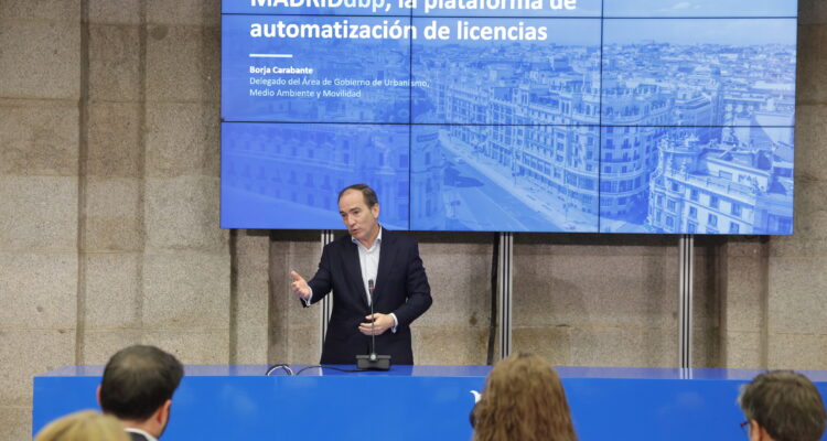 Carabante en momento presentación MADRIDdbp