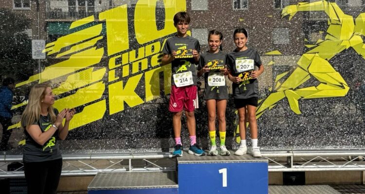 Ganadores categoría infantil Carrera 10K Ciudad Lineal