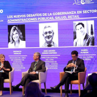 La delegada de Economía, Innovación y Hacienda ha participado en el Foro Tecnológico Global, organizado por la AEC