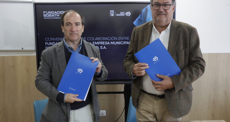 Carabante informa sobre la acción social de EMT Madrid con la Fundación Bobath