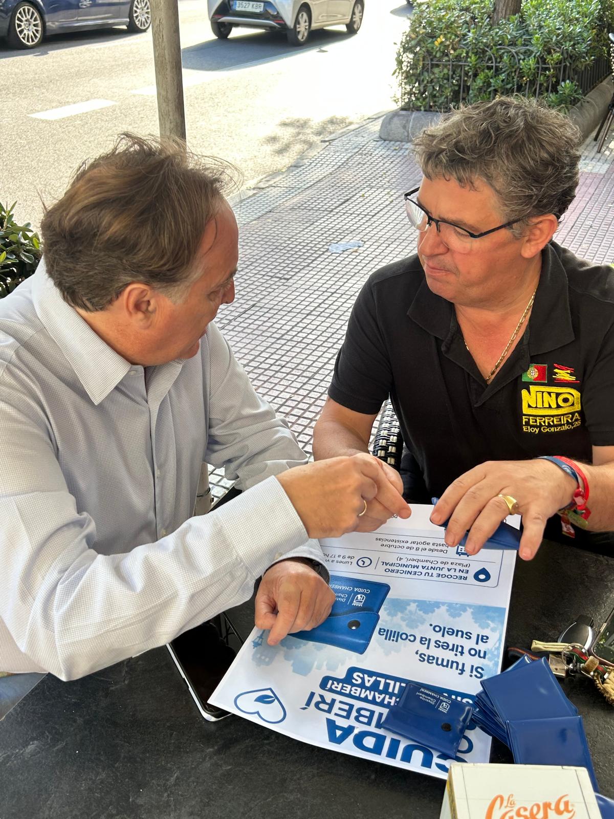 Campaña 'Por un #Chamberí sin colillas'