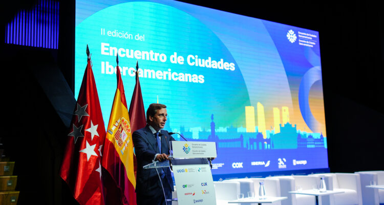 Almeida participa en el II Encuentro de Ciudades Iberoamericanas