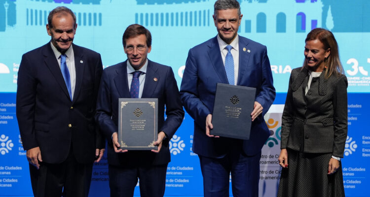 José Luis Martínez-Almeida en la clausura del II Encuentro de Ciudades Iberoamericanas