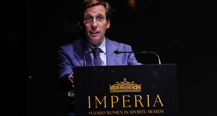 El alcalde de Madrid, José Luis Martínez-Almeida en la primera Gala Imperia
