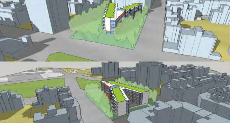 Plano de situación en 3D