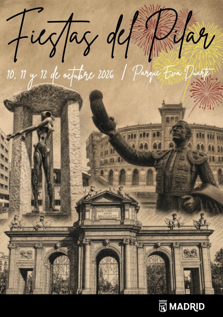 Cartel de las fiestas del pilar de Salamanca