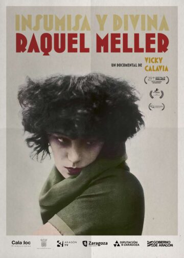 Cartel con la imagen de Raquel Meller