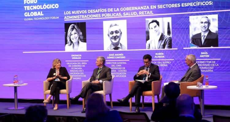 La delegada de Economía, Innovación y Hacienda ha participado en el Foro Tecnológico Global, organizado por la AEC