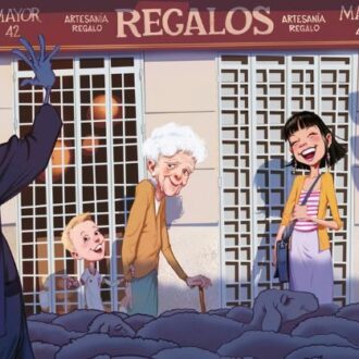 Ilustración de la portada de la revista eme21mag de octubre