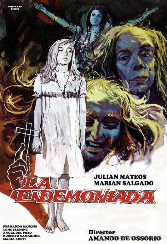 Cartel de la película La endemoniada (1975),