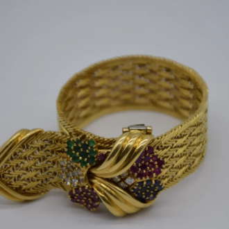 Pulsera de oro de objetos perdidos de Madrid